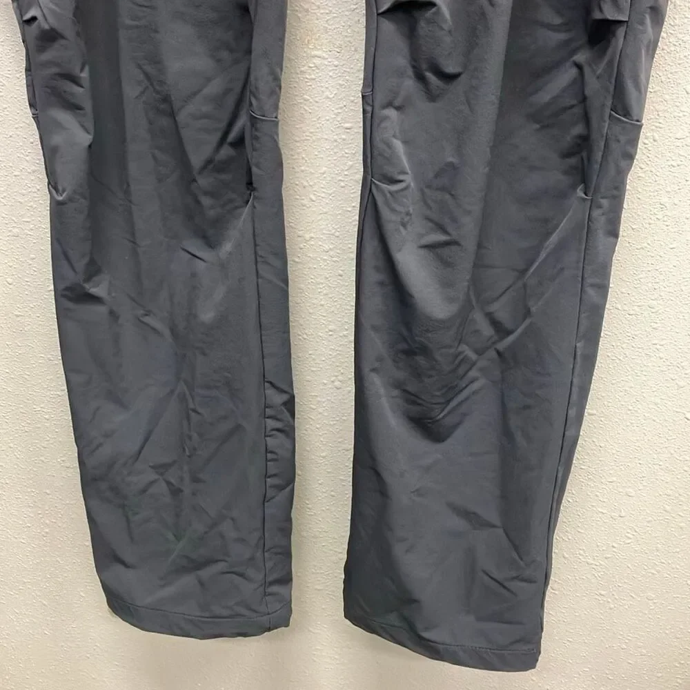 REI Co-op Men’s 2XL 44/33 Dark Gray Lightweight Hiking Trail Pants #775